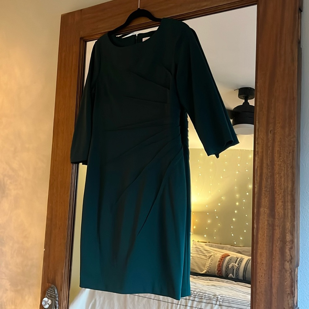 Calvin Klein Dark Green Dress